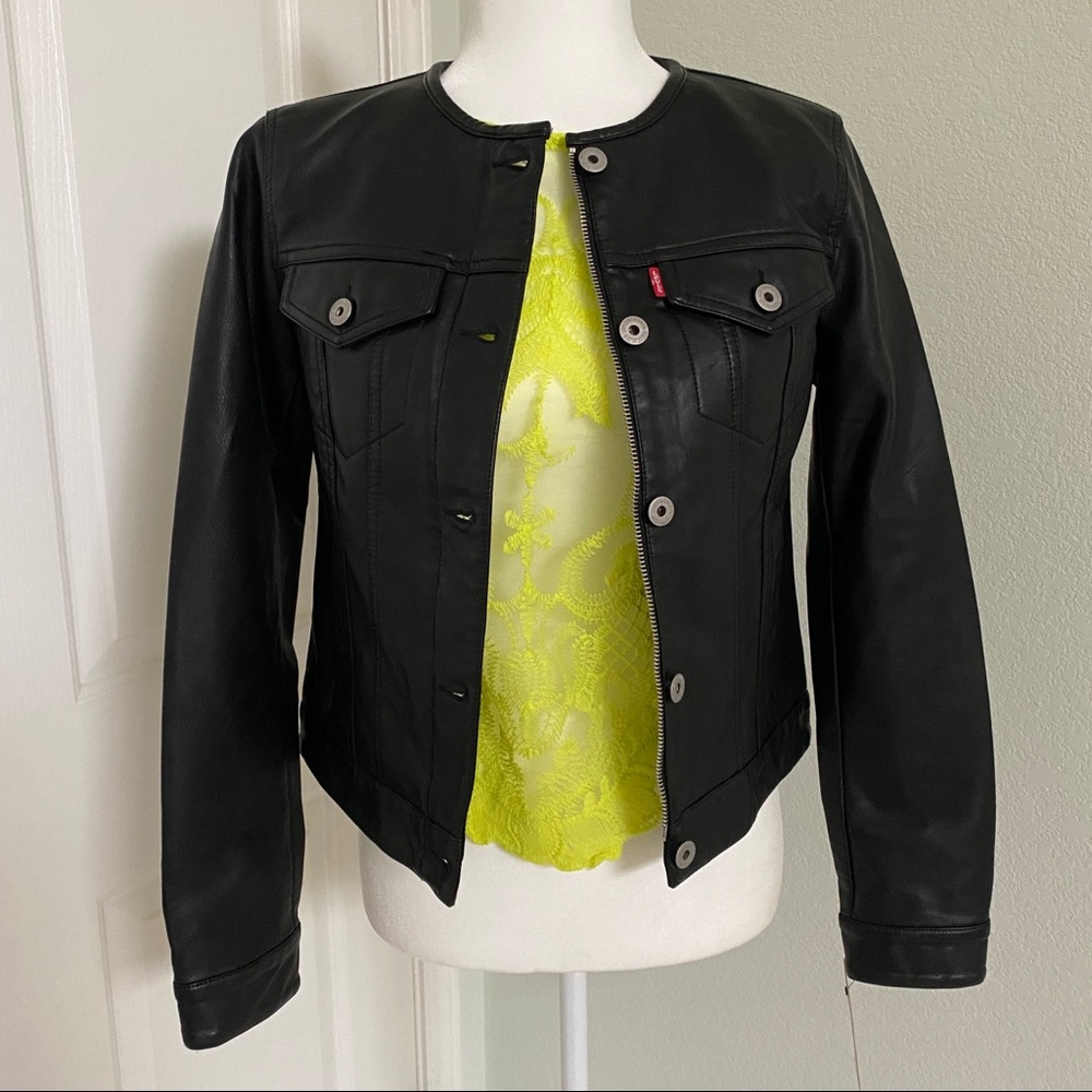 Levi’s Faux Leather Jacket